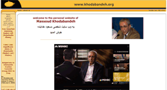 Desktop Screenshot of khodabandeh.org